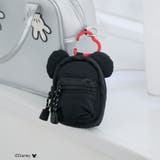 BLACK | 【MICKEY(ミッキー) / 別注】 リュック型シルエットミニポーチ | coen【women】