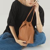 レザーライク巾着ショルダーバッグ | coen【women】 | 詳細画像15 