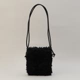 BLACK | フェイクファーミニショルダーバッグ | coen【women】