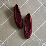 WINE | 【定番・ニューモデル】やみつきバレエシューズ（WEB限定サイズ） | coen【women】