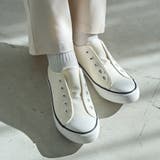 OFF WHITE | キャンバススリッポン（WEB限定サイズあり） | coen【women】