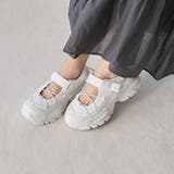 OFF WHITE | 【C.Mt】クロスループスニーカー(WEB限定サイズ) | coen【women】