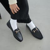 BLACK | 【定番・新色追加】やみつきビットローファー（WEB限定サイズ） | coen【women】