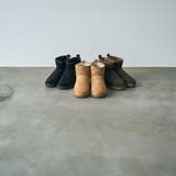 BEIGE | ＜Parknik＞フェイクムートンショートブーツ | coen【women】