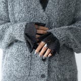 BLACK | スカラップ刺繍レースカフス 付け袖 | coen【women】