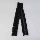 BLACK | チュールフリルストラップ | coen【women】