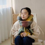 【PANKAJ(パンカジ)】チェックボリュームマフラー | coen【women】 | 詳細画像7