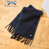 BLACK | 【PENNEYS（ぺニーズ）別注】配色ラインマフラー | coen【women】