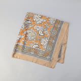 ペイズリー柄プリント大判スカーフ | coen【women】 | 詳細画像2 