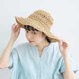 BEIGE | つば広 リボンつき雑材ハット | coen【women】