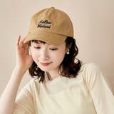 BEIGE | Mellow Weekend ツイルキャップ | coen【women】