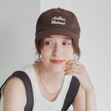 DK.BROWN | Mellow Weekend ツイルキャップ | coen【women】