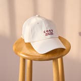 NATURAL | 【新色登場】coen（コーエン）ロゴ刺繍キャップ | coen【women】