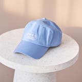 LT.BLUE | 【新色登場】coen（コーエン）ロゴ刺繍キャップ | coen【women】