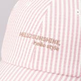 サッカーストライプロゴ刺繍キャップ | coen【women】 | 詳細画像21 