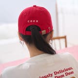 【DOMDOM(ドムドム)×coen】ロゴ刺繍ツイル6パネルキャップ | coen【women】 | 詳細画像12