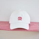 【DOMDOM(ドムドム)×coen】ロゴ刺繍ツイル6パネルキャップ | coen【women】 | 詳細画像3
