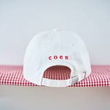 【DOMDOM(ドムドム)×coen】ロゴ刺繍ツイル6パネルキャップ | coen【women】 | 詳細画像6