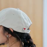 【I LOVE LA(アイラブエルエー)】ロゴ刺繍 ツイル6パネルキャップ | coen【women】 | 詳細画像4