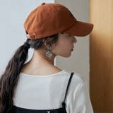 オーバルロゴ配色刺繍 6パネルキャップ | coen【women】 | 詳細画像6