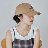 アソートロゴ刺繍 6パネルツイルキャップ | coen【women】 | 詳細画像4