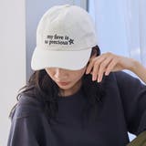 推しカラー刺繍キャップ | coen【women】 | 詳細画像1 