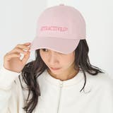 LT.PINK | 推しカラー刺繍キャップ | coen【women】
