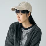 NATURAL | ＜PARKNIK＞フリースロゴ刺繍キャップ | coen【women】