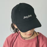 BLACK | SunnySports別注ハート刺繍キャップ | coen【women】