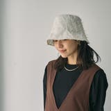 カットジャガードバケットハット | coen【women】 | 詳細画像2 