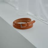 MD.BROWN | 栃木レザーベルト20ｍｍ | coen【women】