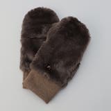 DK.BROWN | 2wayファーライクミトン | coen【women】