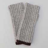 MOCA | 配色ラインリブアームウォーマー | coen【women】