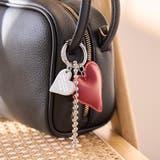 RED | 【再入荷/新色登場】ハートモチーフキーチェーン | coen【women】