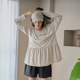 【2点セット WEB限定】ペプラムラッシュガード+ショートパンツ スイムウエア(… | coen【women】 | 詳細画像9