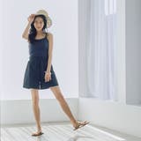 【WEB限定】ポーチ付きスクエアキャミソールスイムウエア4点セット | coen【women】 | 詳細画像8