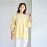 【RONEL】Aラインペプラムニットトップス | coen【women】 | 詳細画像11