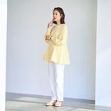 【RONEL】Aラインペプラムニットトップス | coen【women】 | 詳細画像16