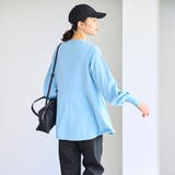 【RONEL】Aラインペプラムニットトップス | coen【women】 | 詳細画像24