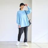 【RONEL】Aラインペプラムニットトップス | coen【women】 | 詳細画像29