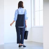 【RONEL】ストレッチタックワイドパンツ(セットアップ対応可能) | coen【women】 | 詳細画像13 
