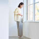 【RONEL】ストレッチタックワイドパンツ(セットアップ対応可能) | coen【women】 | 詳細画像28 
