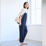 【RONEL】ストレッチタックワイドパンツ(セットアップ対応可能) | coen【women】 | 詳細画像8 