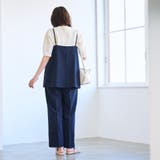 【RONEL】ストレッチタックワイドパンツ(セットアップ対応可能) | coen【women】 | 詳細画像9 