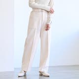 OFF WHITE | 【RONEL】ベイカーパンツ | coen【women】