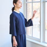 【RONEL】ダブルクロスノーカラーショートジャケット(セットアップ対応可能) | coen【women】 | 詳細画像11