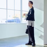 【RONEL】ダブルクロスノーカラーショートジャケット(セットアップ対応可能) | coen【women】 | 詳細画像7