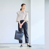 【RONEL】ラチネイージーテーパードパンツ | coen【women】 | 詳細画像6 