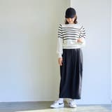 【RONEL】ダブルクロスタックスカート | coen【women】 | 詳細画像19