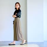 【RONEL】ダブルクロスタックスカート | coen【women】 | 詳細画像6